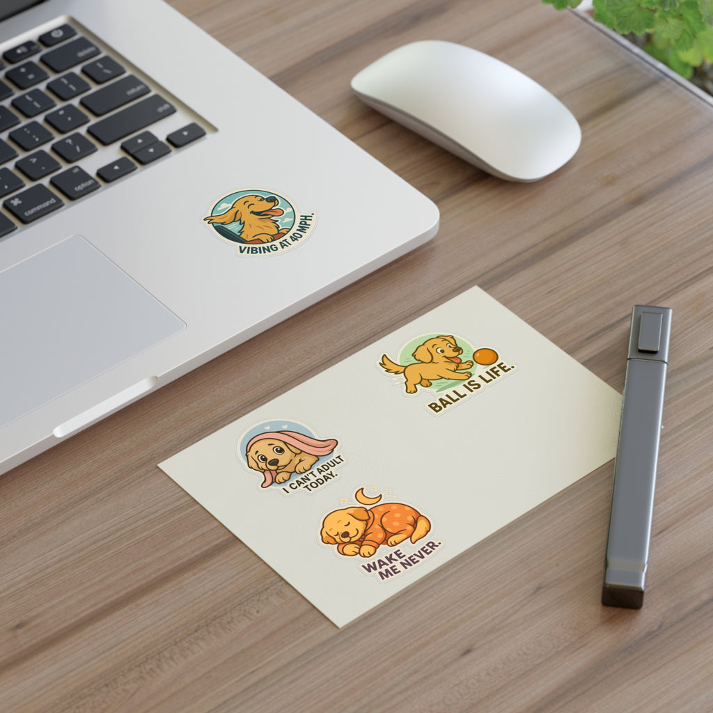 Golden Retriever - Sticker Sheet
