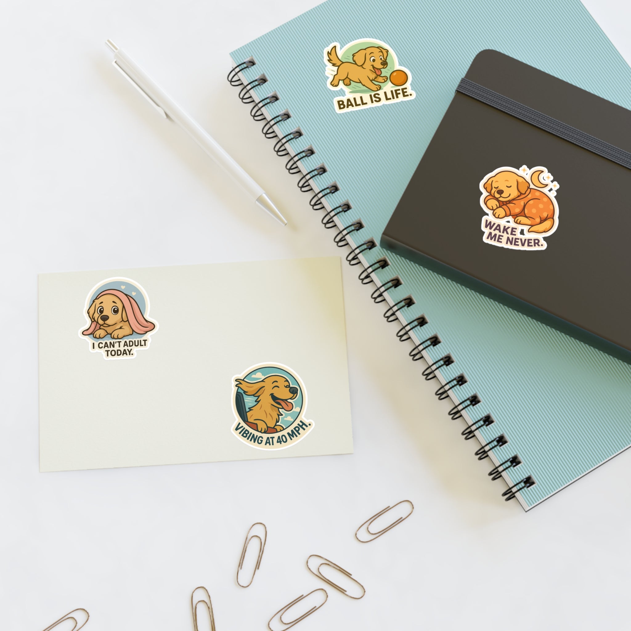 Golden Retriever - Sticker Sheet