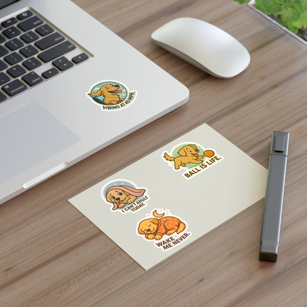 Golden Retriever - Sticker Sheet