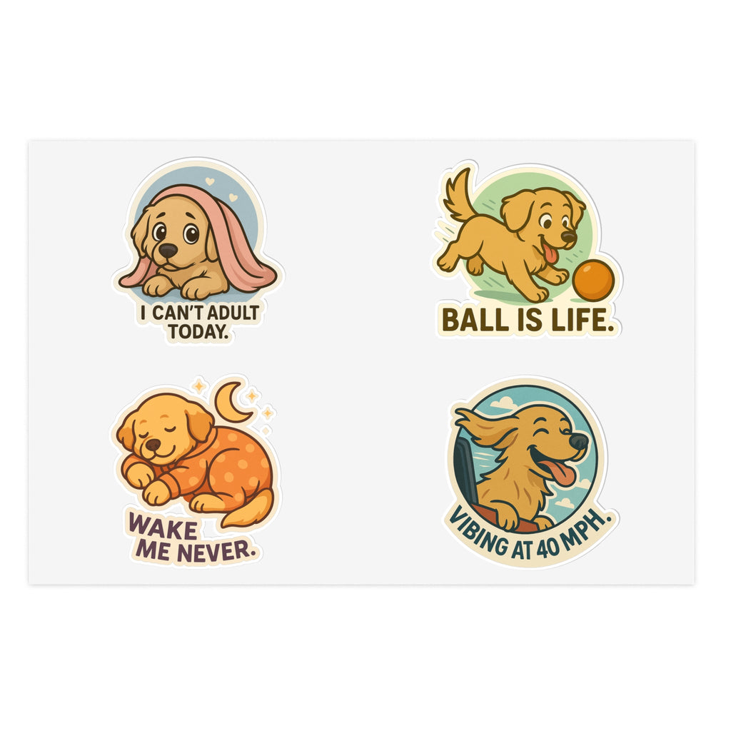 Golden Retriever - Sticker Sheet