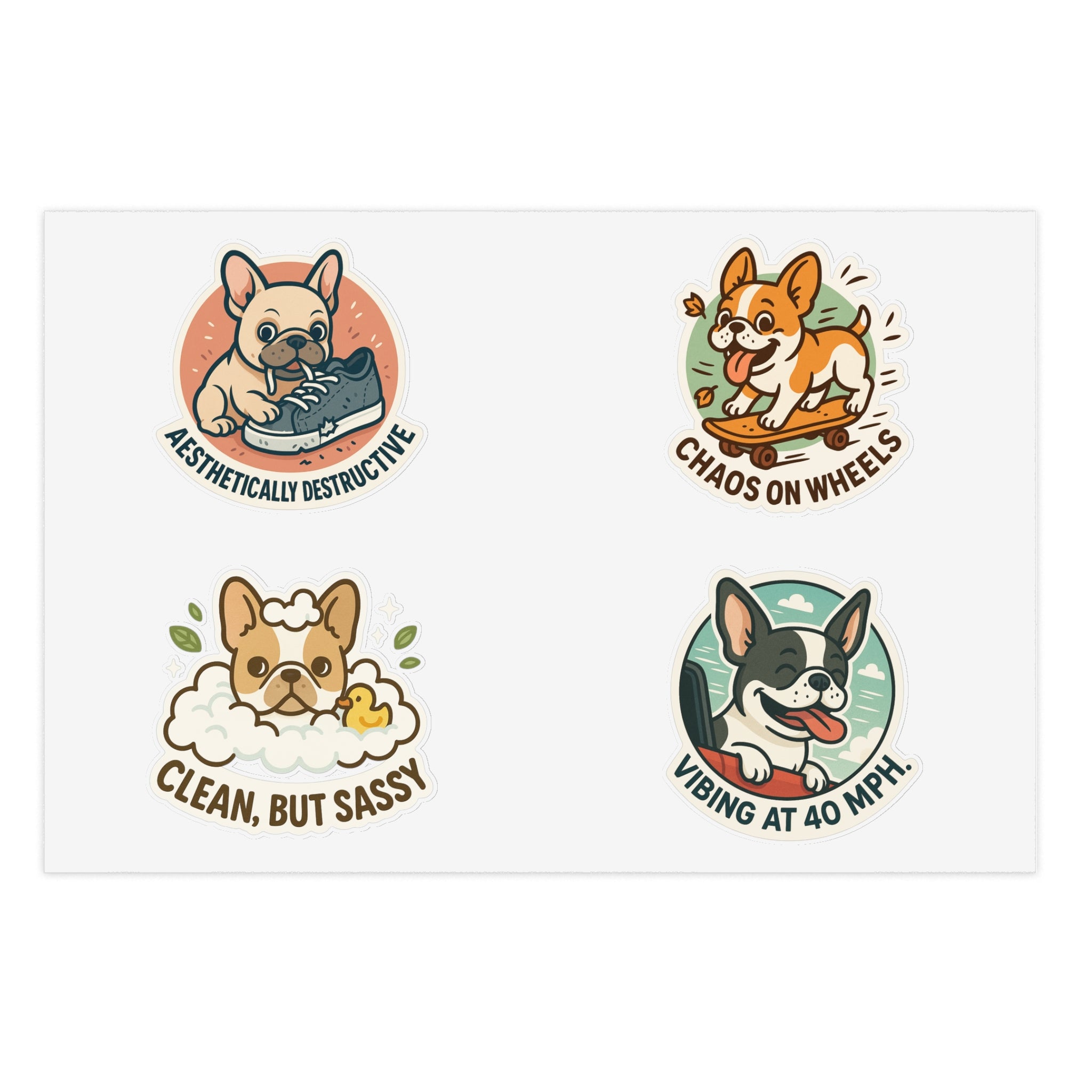 French Bulldog - Sticker Sheet