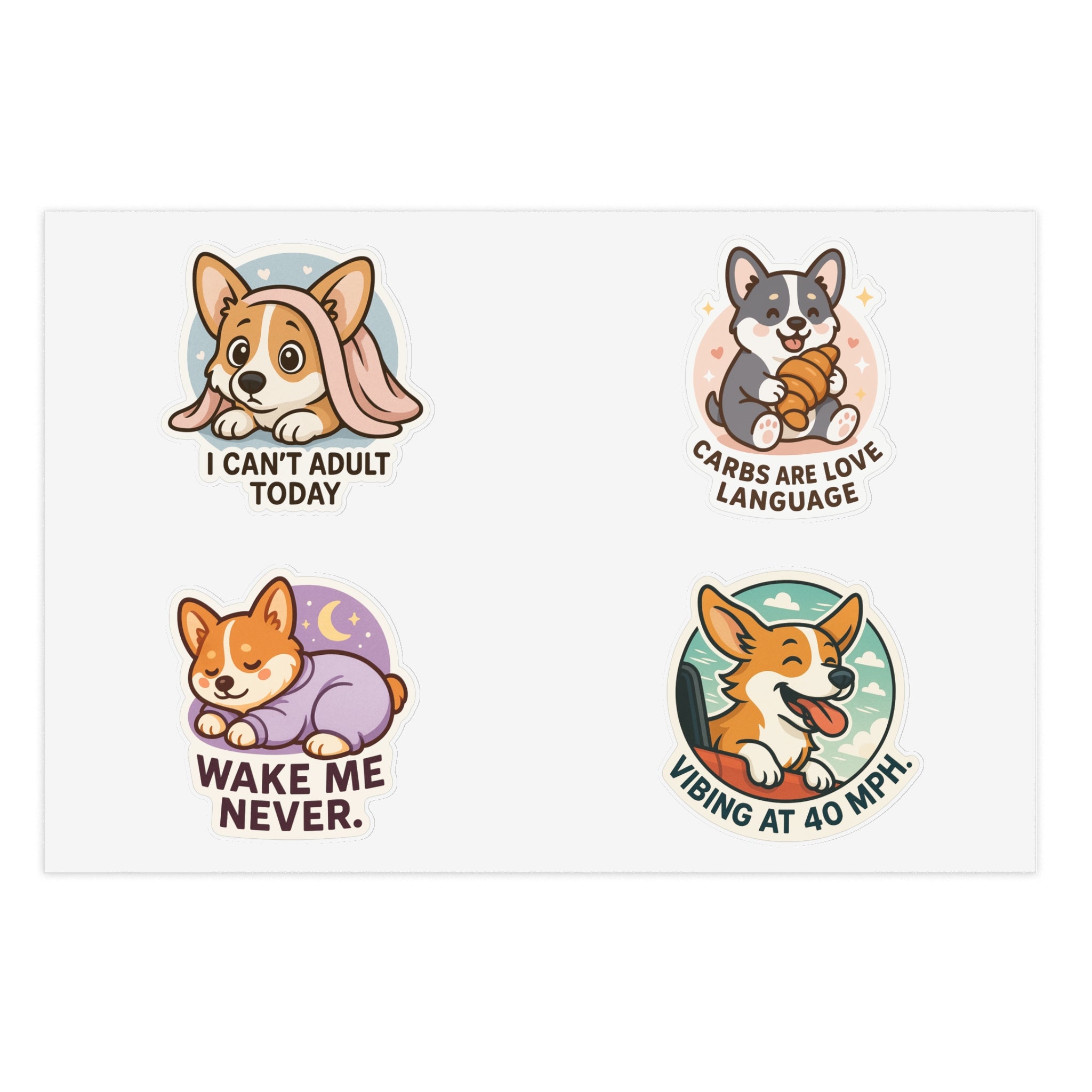 Corgie - Sticker Sheet