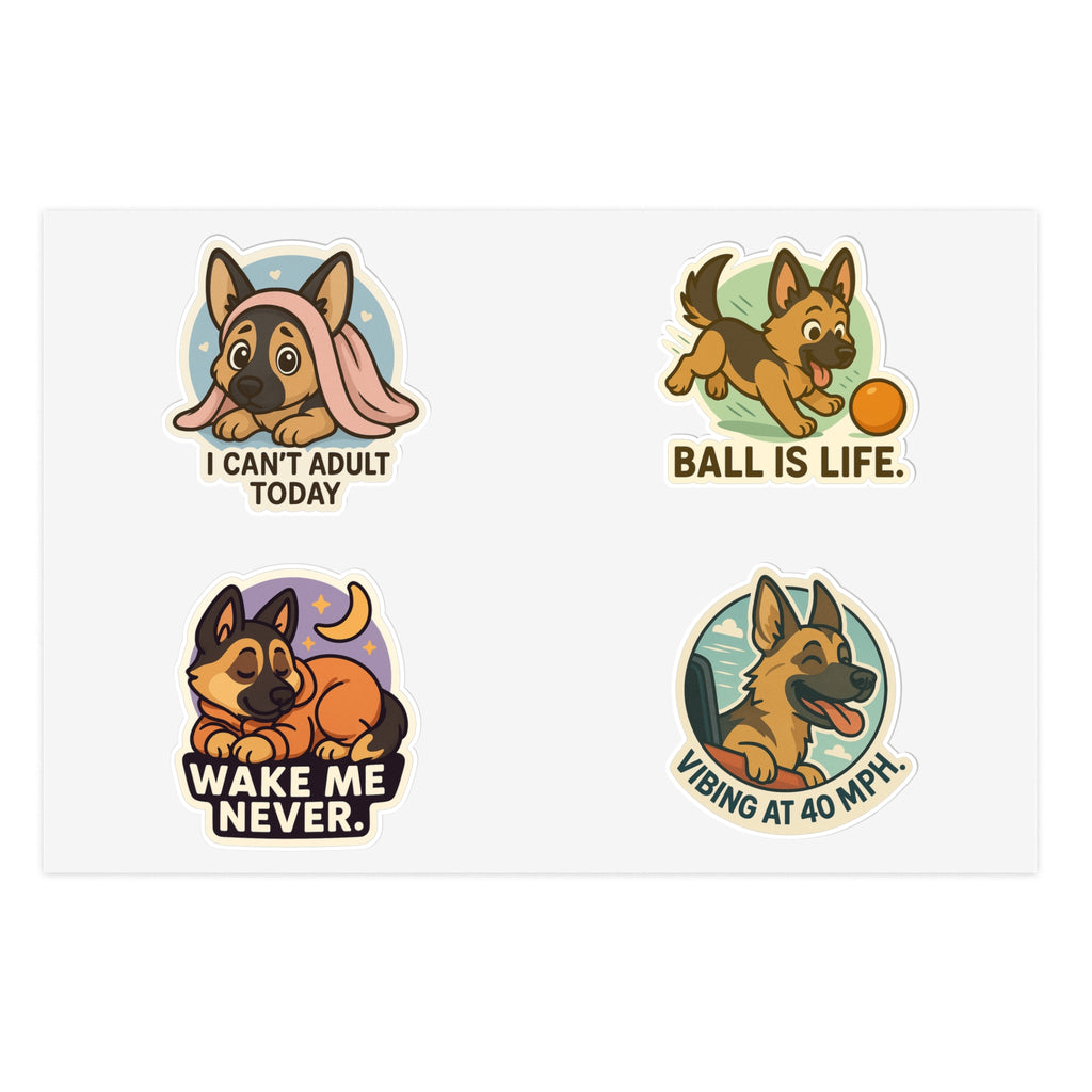 German Shepherd - Sticker Sheet